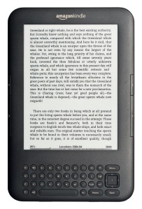 Amazon Kindle - The obvious digital